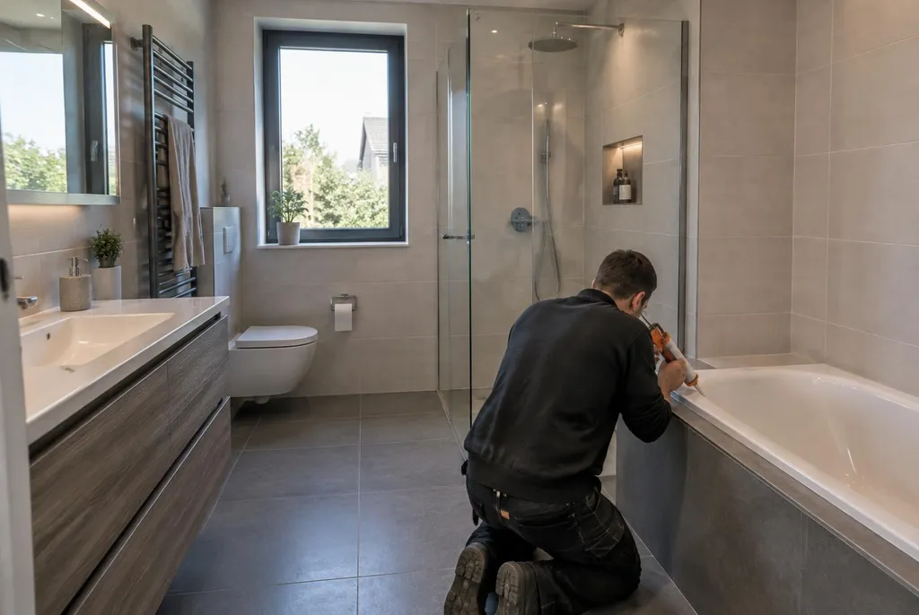 Kitbedrijf Alblasserdam – badkamer kit vervangen bij de douche